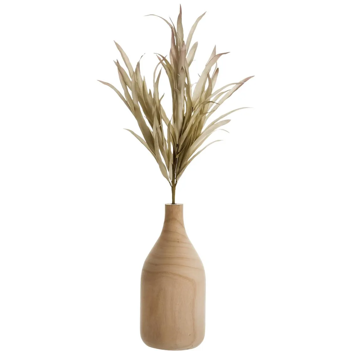 DecoWoerner Decoración De Otoño|Ramas Y Ramitas>Rama De Sauce Artificial Con Hojas Largas 2 Piezas, 62 Cm Claro