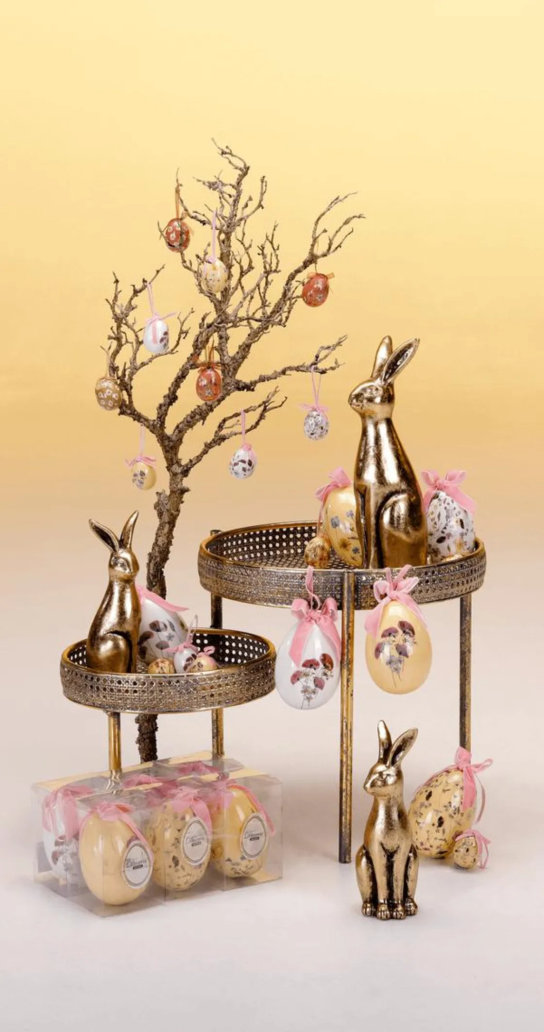 DecoWoerner Ramas Y Ramitas>Rama Decorativa Artificial De 90 Cm, Sin Hojas