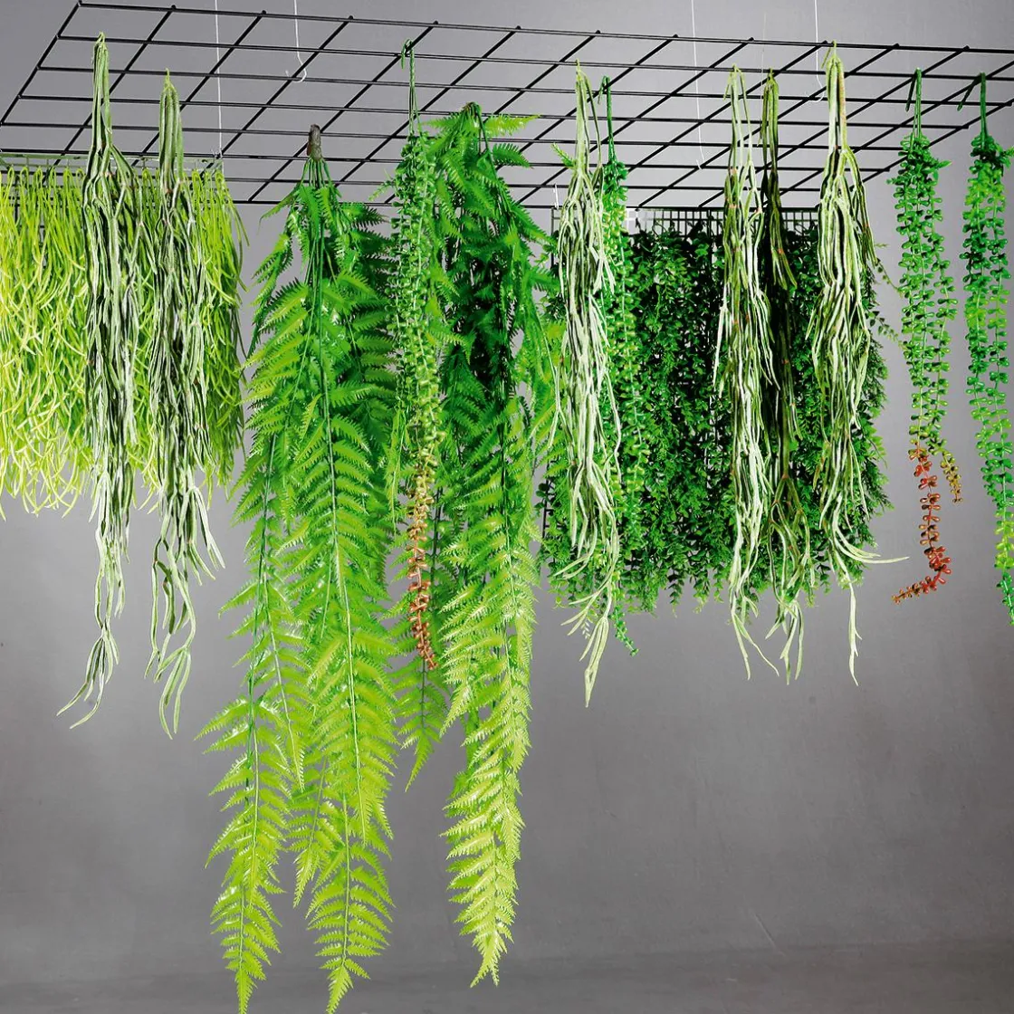 DecoWoerner Plantas Verdes|Plantas Colgantes>Ramas Artificiales Senecio Planta Guisante
