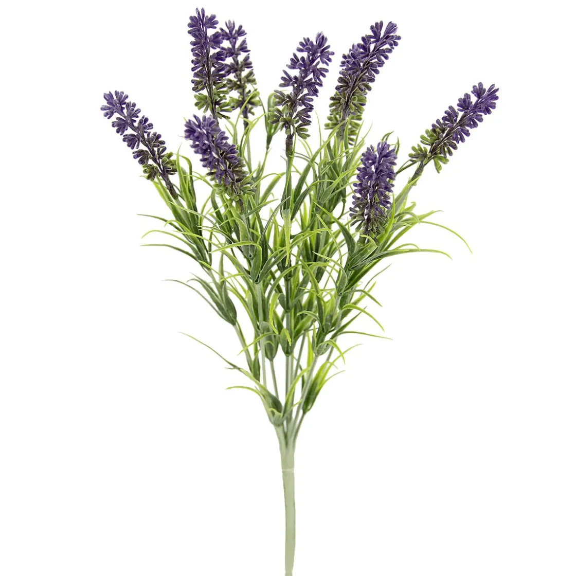 DecoWoerner Decoración De Primavera|Ramas Y Ramitas>Ramo De Lavanda Artificial Con Varilla Enchufable 37 Cm