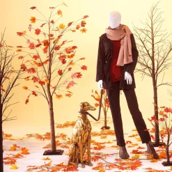 DecoWoerner Decoración De Otoño|Árboles Artificiales>Árbol De Arce 70 Cm