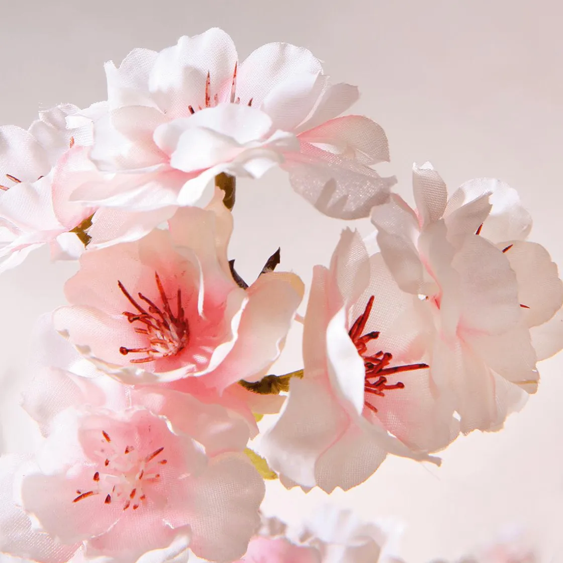 DecoWoerner Decoración De Primavera|Árboles Artificiales>Árbol De Flores De Cerezo Artificial Blanco, 150 Cm