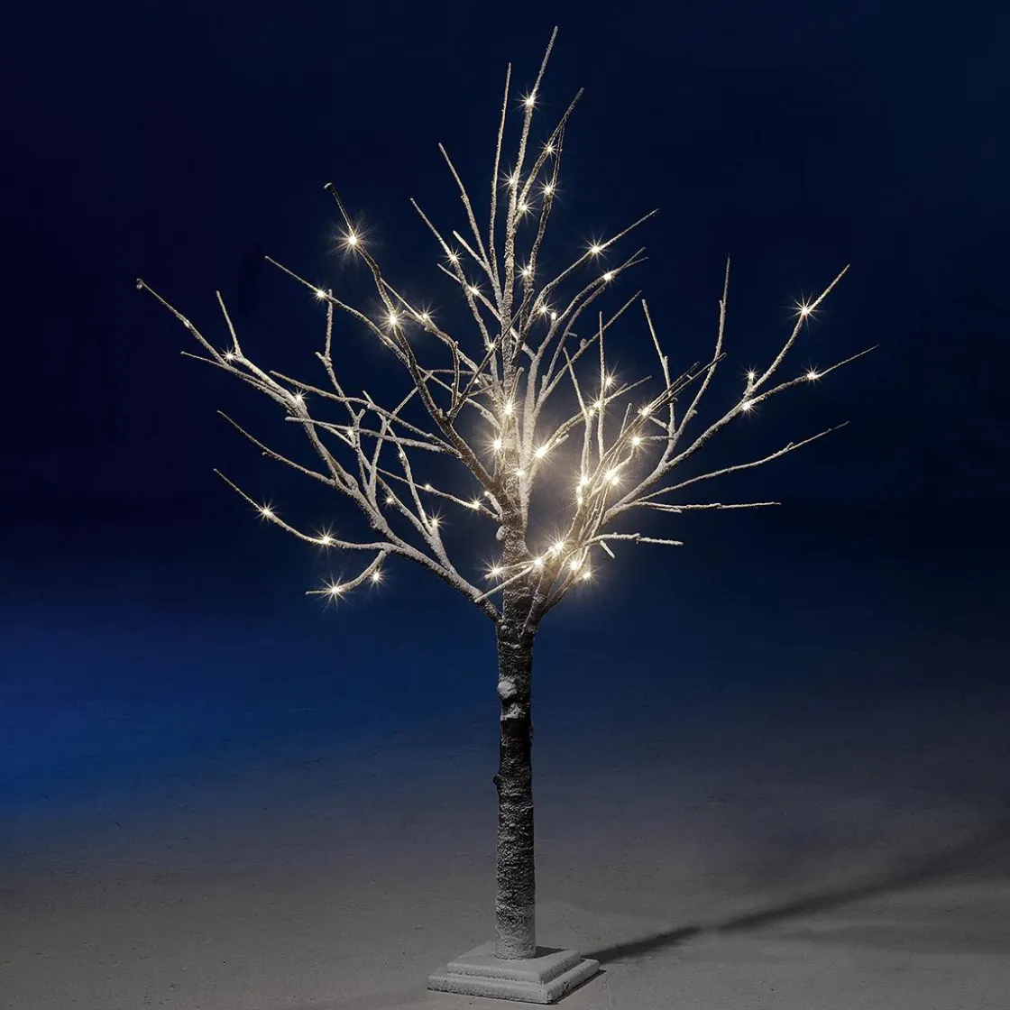 DecoWoerner Decoración De Invierno|Árboles Artificiales>Árbol De Luces LED, 125 Cm