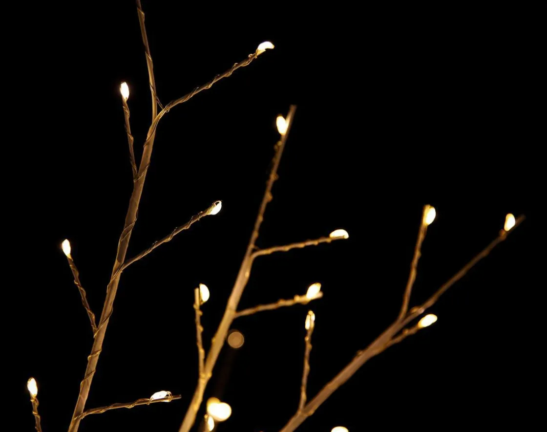 DecoWoerner Decoración De Invierno|Árboles Artificiales>Árbol De Luces LED, Altura 180 Cm
