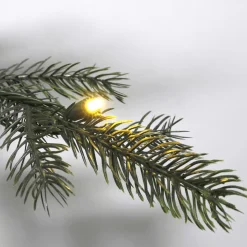 DecoWoerner Árboles De Navidad Artificiales>Árbol De Navidad Artificial Nordmann Abeto Con LED 150 Cm