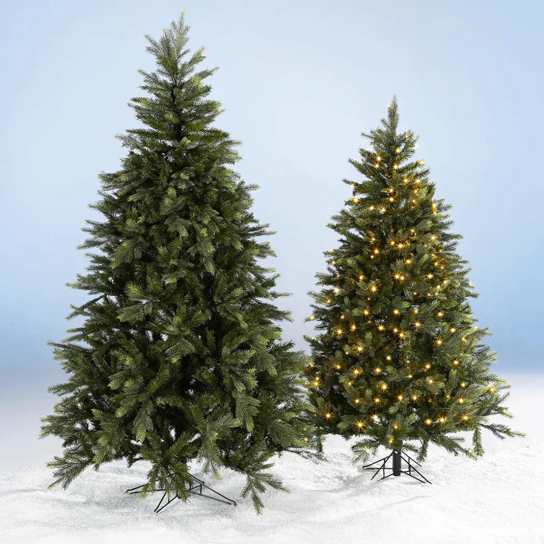 DecoWoerner Árboles De Navidad Artificiales>Árbol De Navidad Artificial Nordmann Abeto 210 Cm
