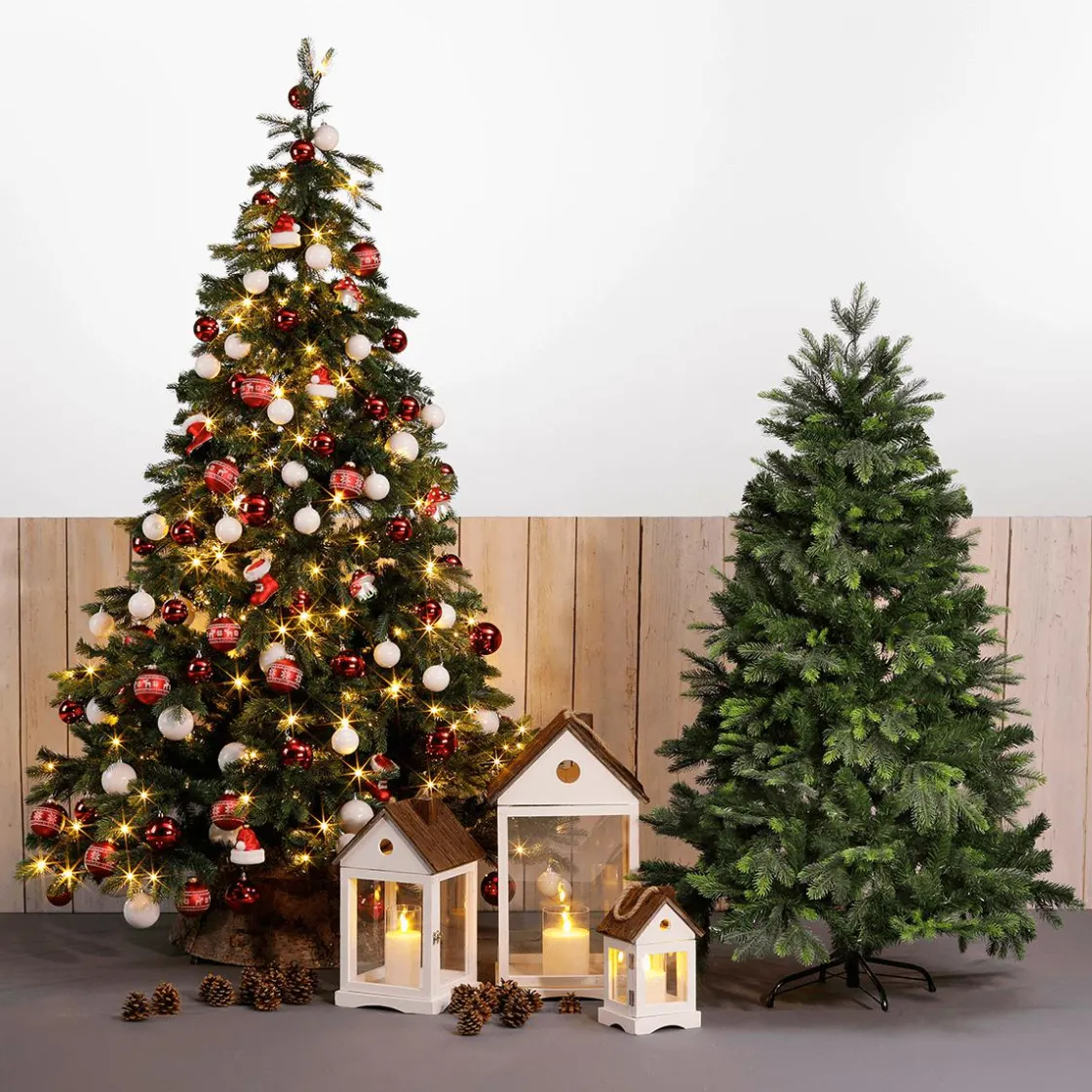 DecoWoerner Árboles De Navidad Artificiales>Árbol De Navidad Artificial Abeto Noble 150 Cm
