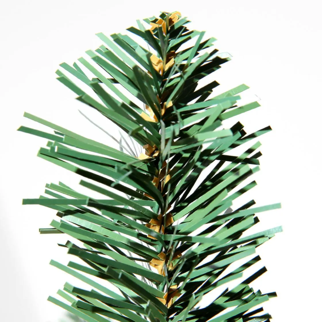 DecoWoerner Árboles De Navidad Artificiales>Árbol De Navidad Artificial Abeto Plateado Con LED 210 Cm