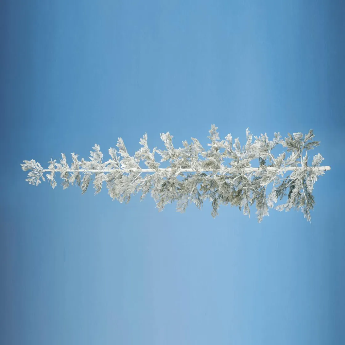 DecoWoerner Decoración De Invierno|Árboles De Navidad Artificiales>Árbol De Navidad Artificial Colgante Cedro Con Agujas Escarchadas 300 Cm