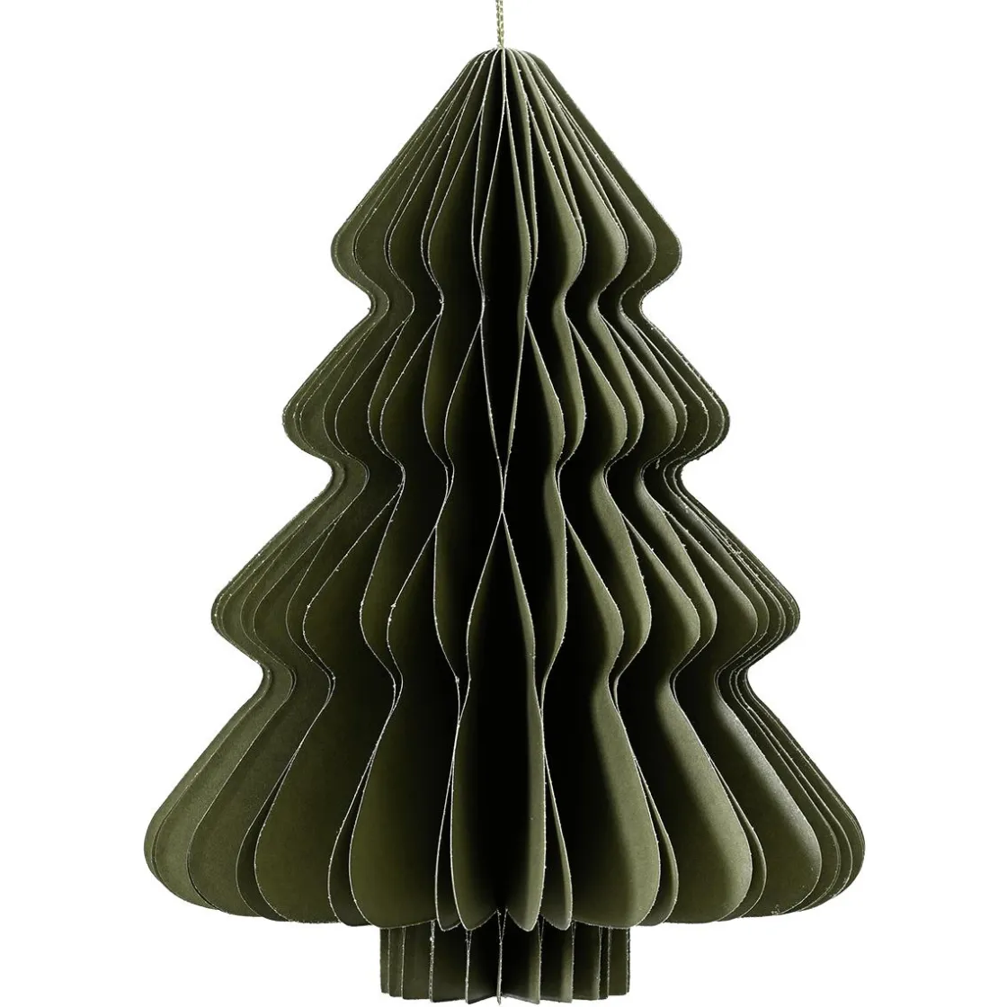 DecoWoerner Decoración Temática|Decoración De Invierno>Árbol De Navidad Deluxe De Papel De Nido De Abeja De 15 Cm