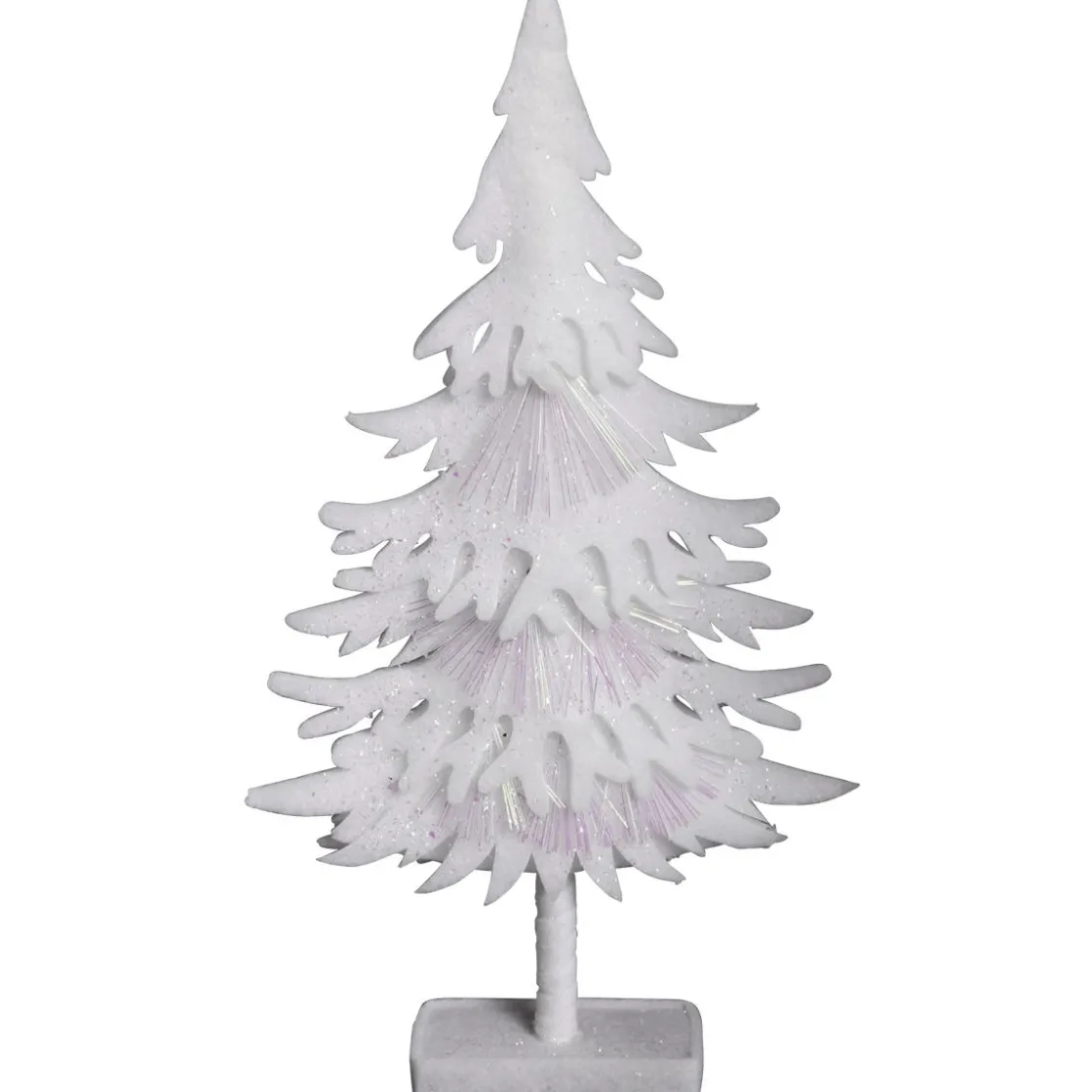 DecoWoerner Decoración De Invierno|Figuras De Navidad>Árbol Decorativo De Invierno, 60 Cm De Altura