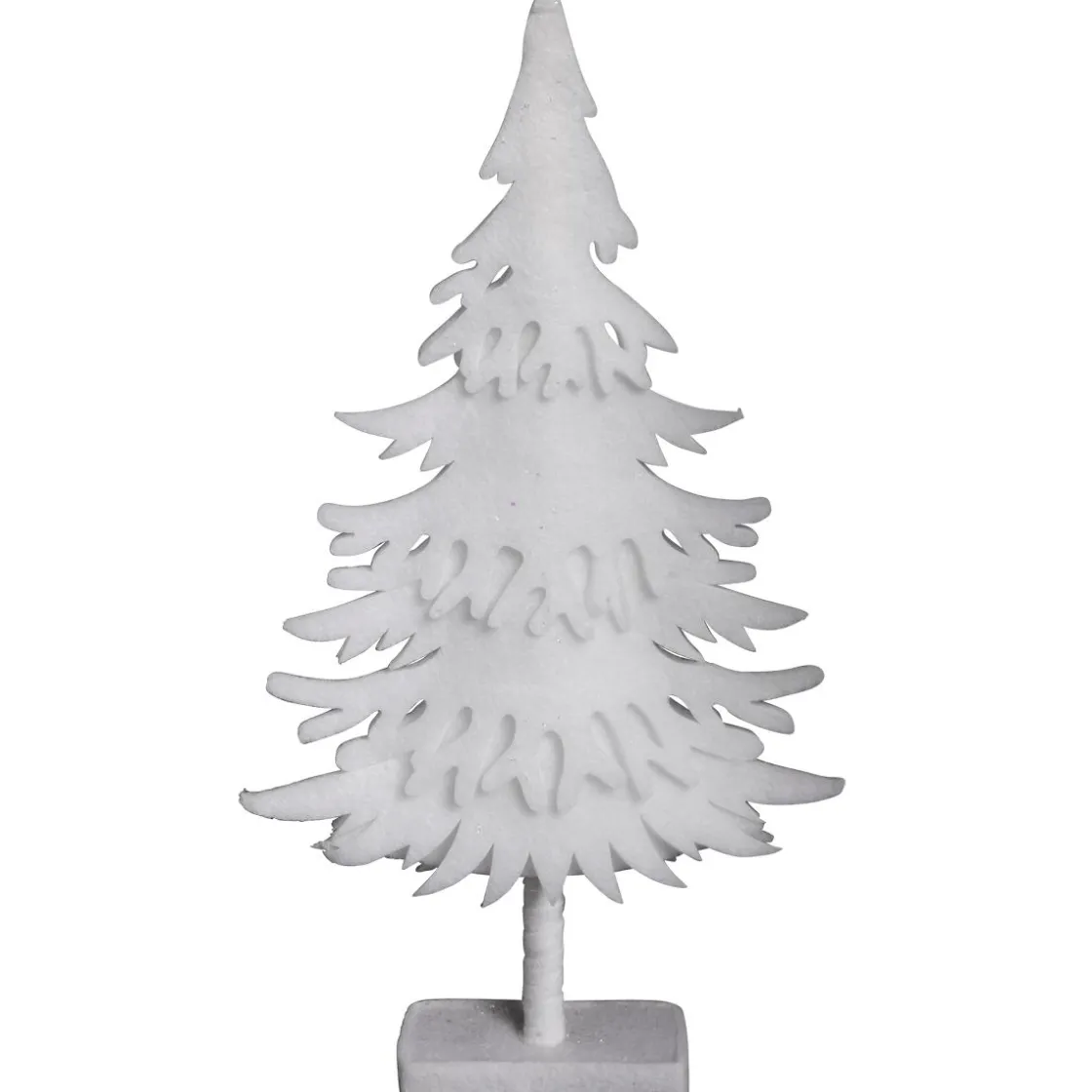 DecoWoerner Decoración De Invierno|Figuras De Navidad>Árbol Decorativo De Invierno, 60 Cm De Altura