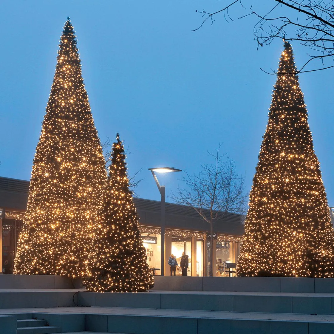 DecoWoerner Árboles Gigantescos>Árbol Gigante Con LED Cálido, Exterior, 510 Cm