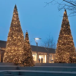 DecoWoerner Árboles Gigantescos>Árbol Gigante LED De Exterior 370 Cm