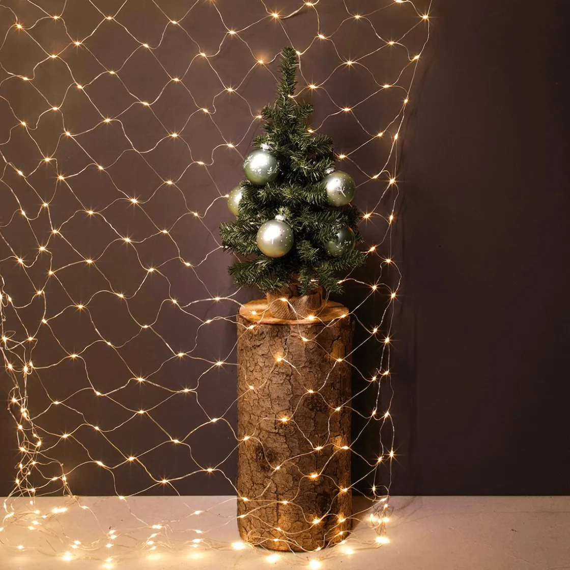 DecoWoerner Luces De Navidad>Red De Luces LED, Cable , LED Cálido, 350 X 30 Cm