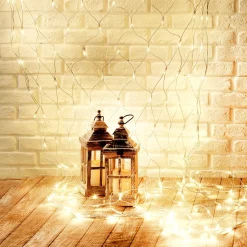 DecoWoerner Luces De Navidad>Red De Luces LED Para Uso Profesional Sistema IP20, 200 LED, 250 X 120 Cm, Sin Cable