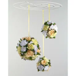 DecoWoerner Ayudas Y Herramientas De Decoración>Rejilla Para El Techo Anular Blanca Ø 40 Cm