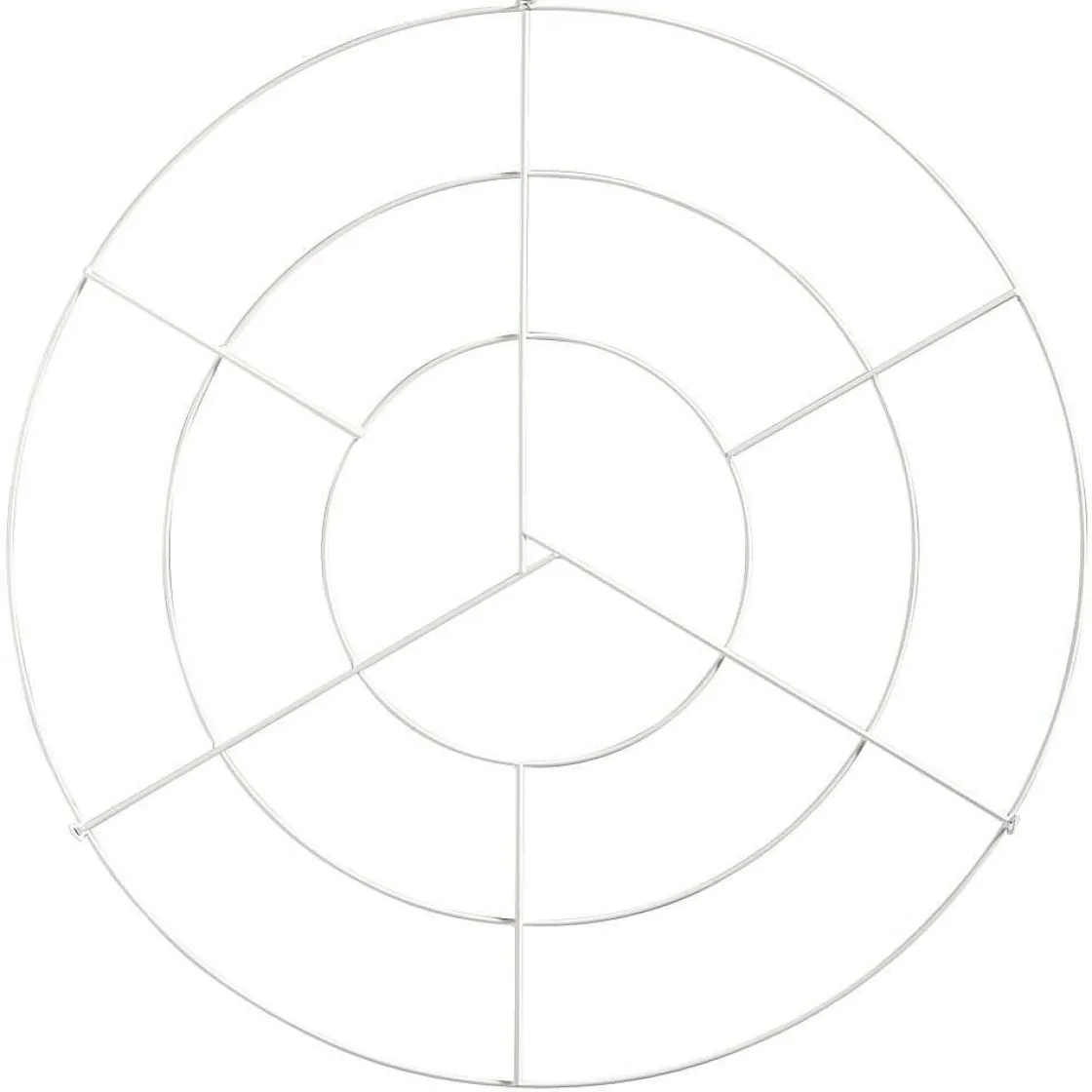 DecoWoerner Ayudas Y Herramientas De Decoración>Rejilla Para El Techo Anular Blanca Ø 100 Cm