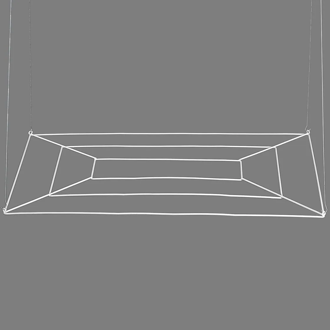 DecoWoerner Ayudas Y Herramientas De Decoración>Rejilla Para Techo Rectangular Blanca 120 X 80 Cm