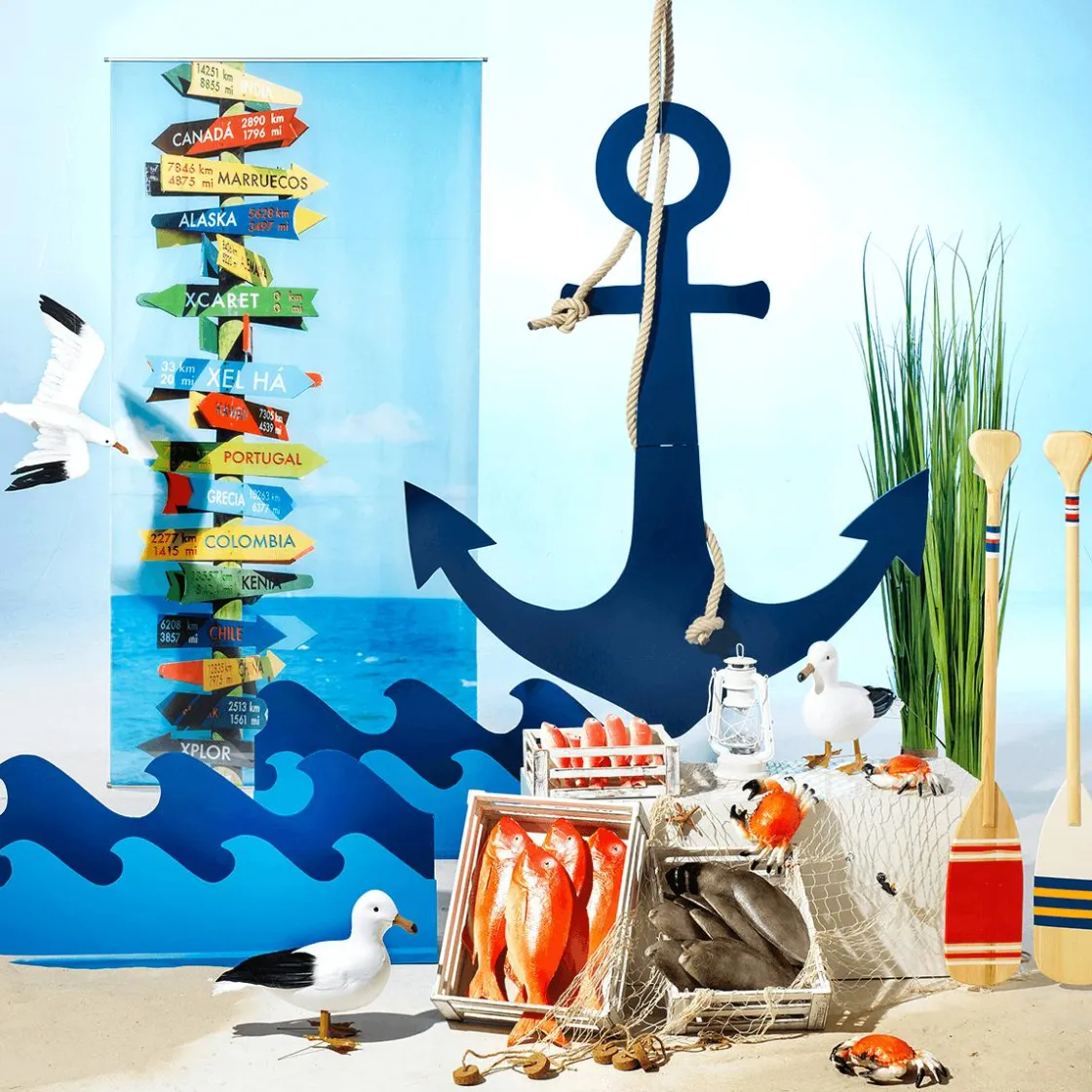 DecoWoerner Decoración De Verano>Remo Decorativo Longitud 105 Cm