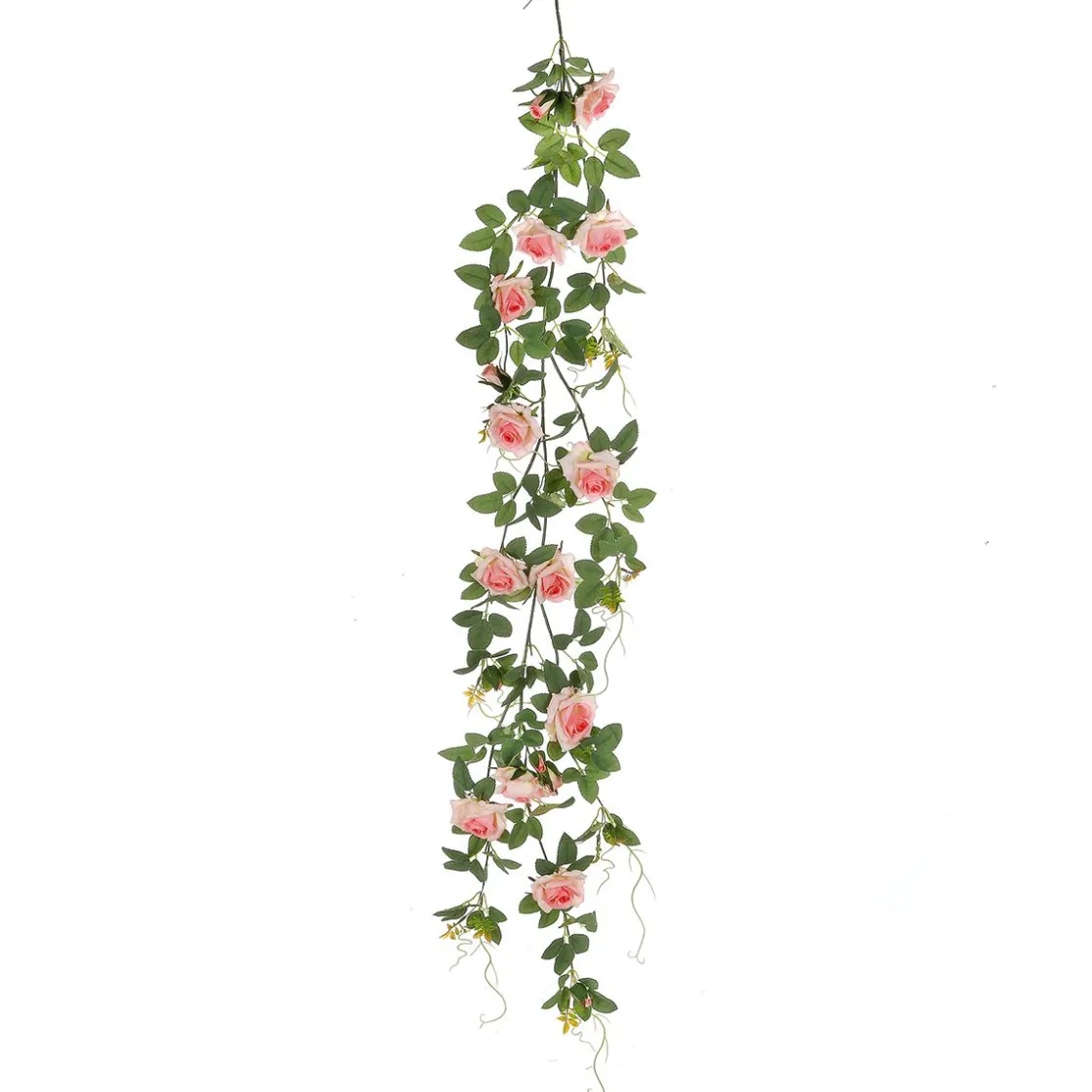 DecoWoerner Guirnaldas Y Vides|Flores Artificiales>l Artificial , 125 Cm Con Azada
