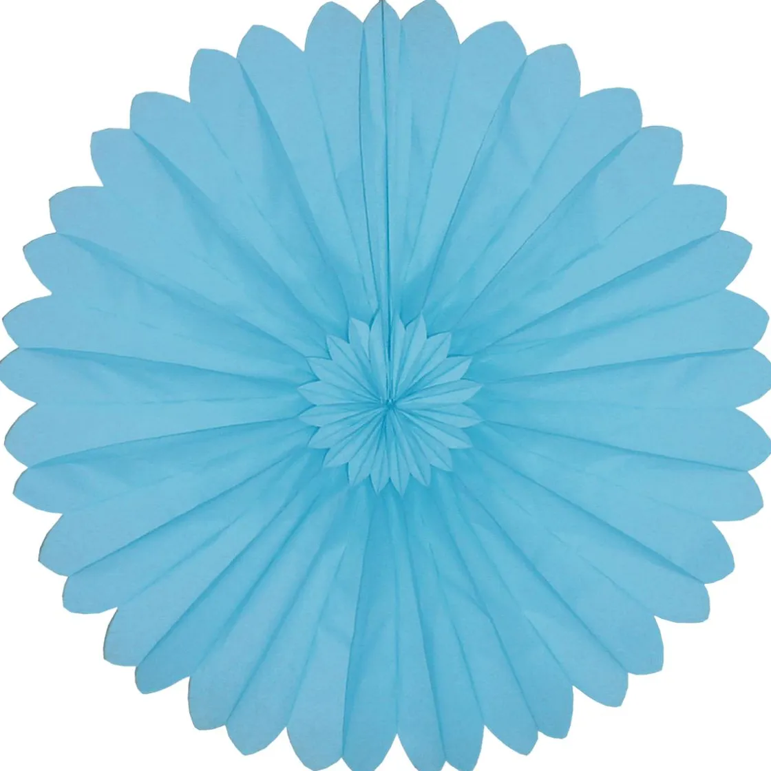DecoWoerner Decoración Temática|Decoración De Verano>Rosetón De Papel Ignífugo 100 Cm Claro