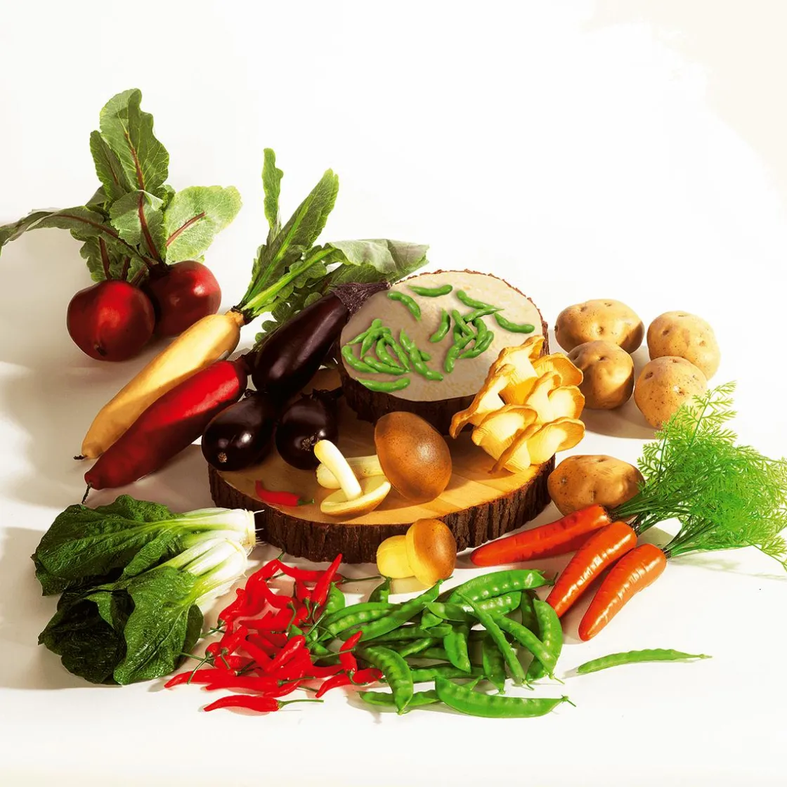DecoWoerner Verduras Y Hierbas>Setas Alimentos De Imitación 18 Cm