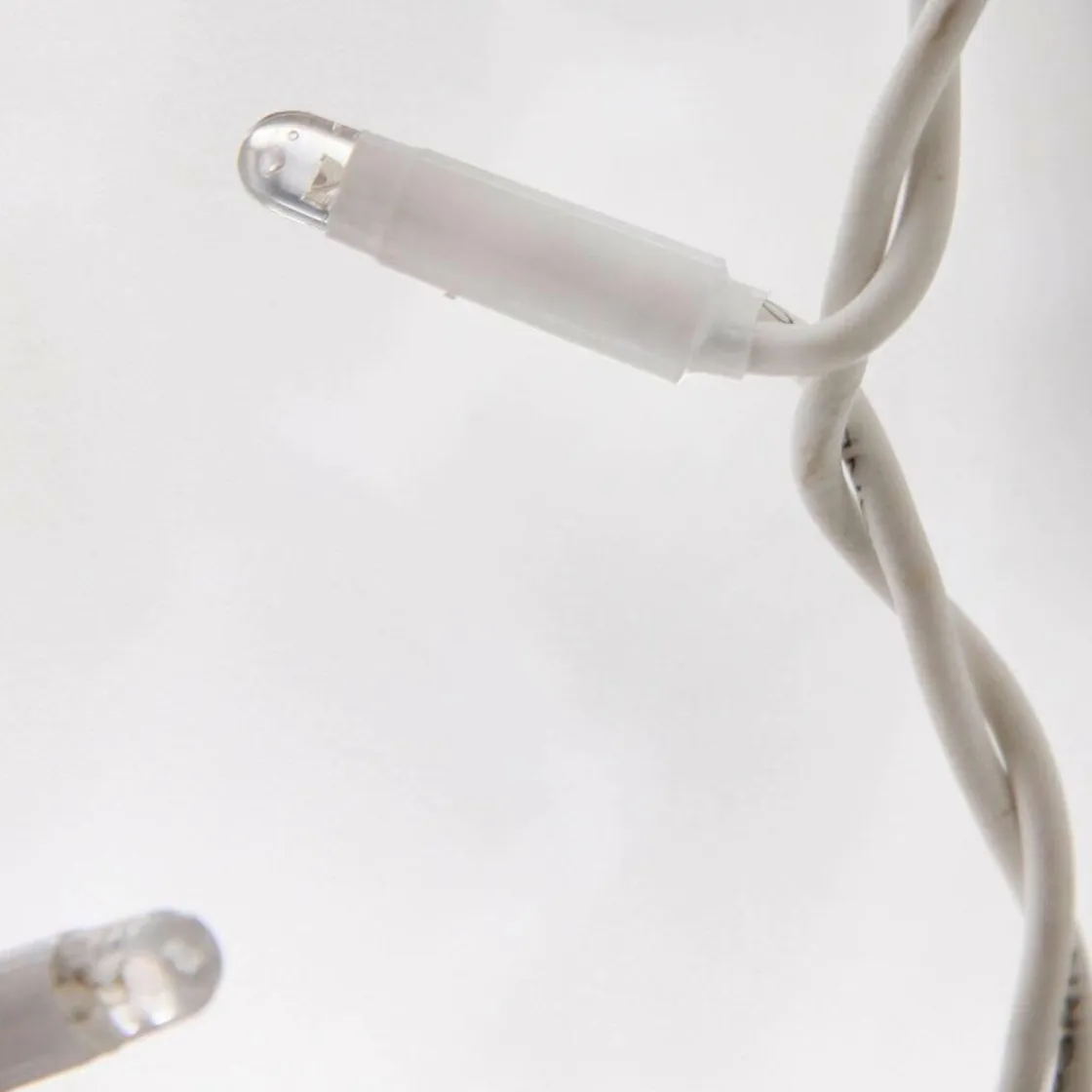 DecoWoerner Luces De Navidad>Sistema Profesional De Cortina De Luz LED IP67, 300 Cm Sin Cable De Alimentación,