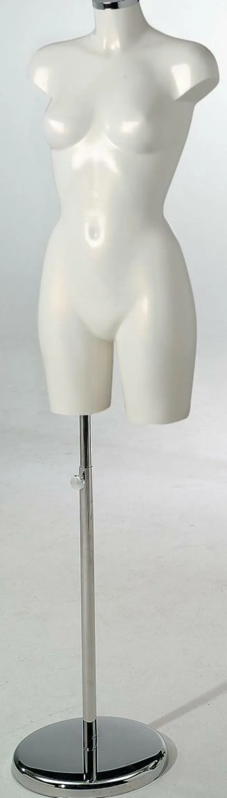 DecoWoerner Bustos De Costura|Maniquíes>Soporte Metálico Para Torsos, Alojamiento Para Sujeción De Piernas