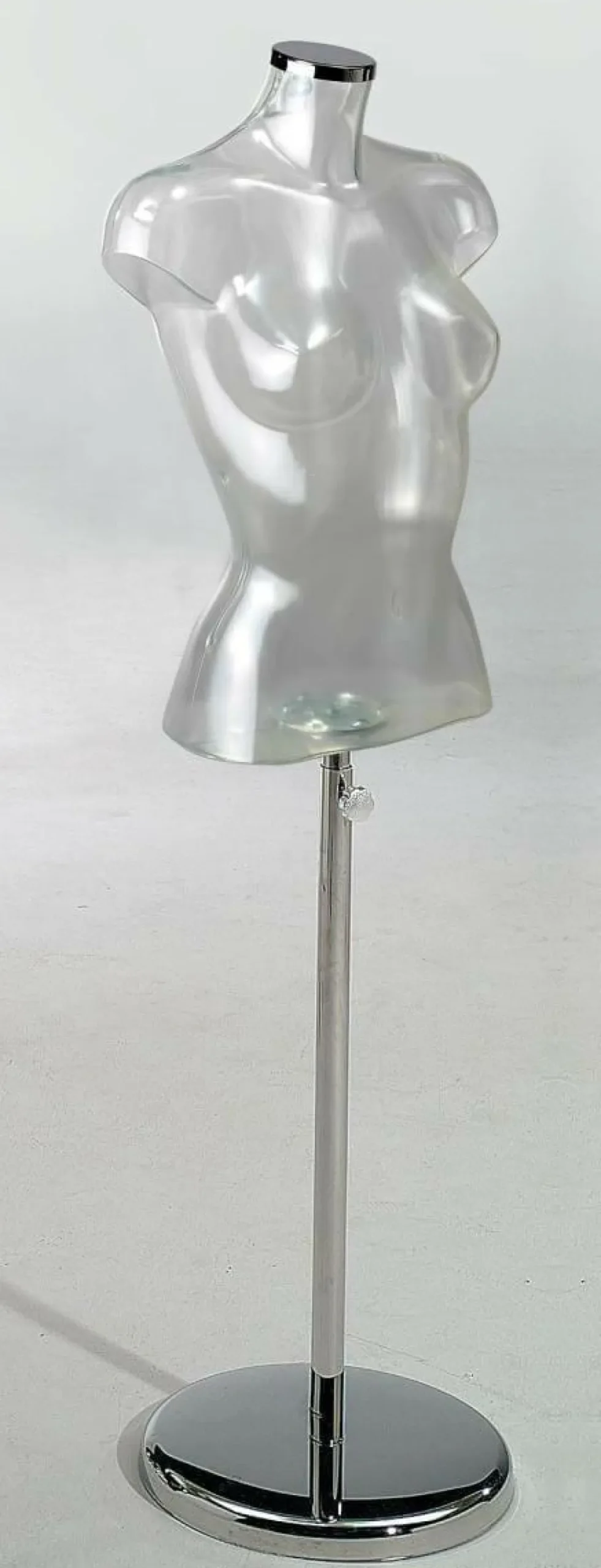 DecoWoerner Bustos De Costura|Maniquíes>Soporte Metálico Para Torsos, Alojamiento Para Sujeción De Piernas