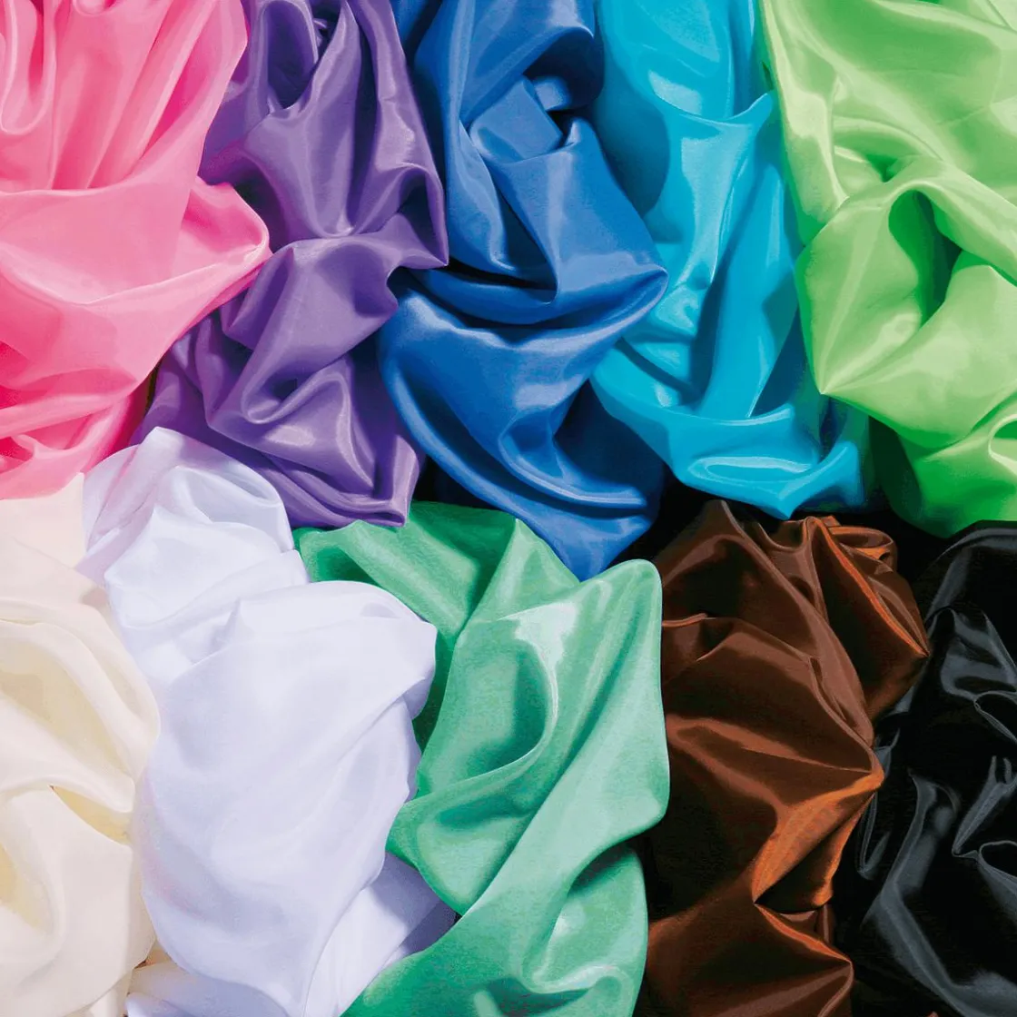 DecoWoerner Telas|Decoración De Invierno>Tafetán De Seda , Anchura: 150 Cm
