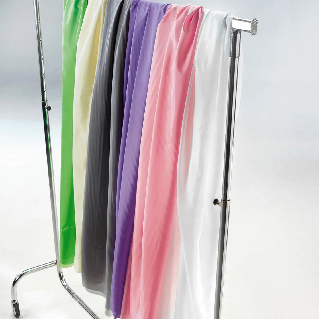 DecoWoerner Telas>Tafetán De Seda Lila, Anchura: 150 Cm