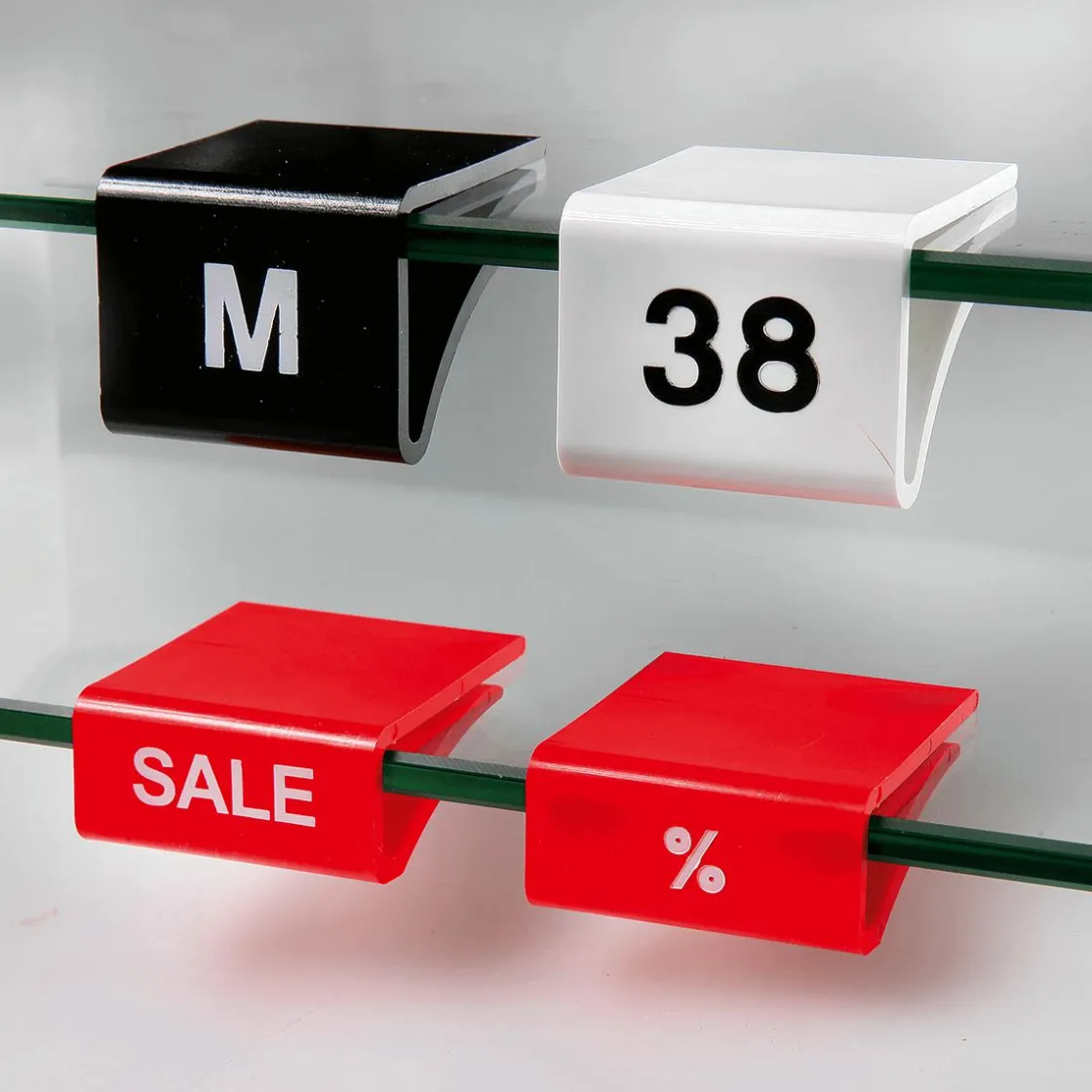 DecoWoerner Separadores De Talla Y Marcadores De Tallas>Tapones De Estantería s Talla XS