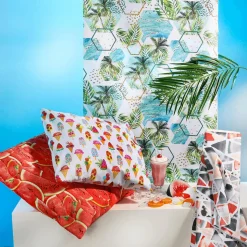 DecoWoerner Telas>Tejido Decorativo "Melones" Anchura 140 Cm