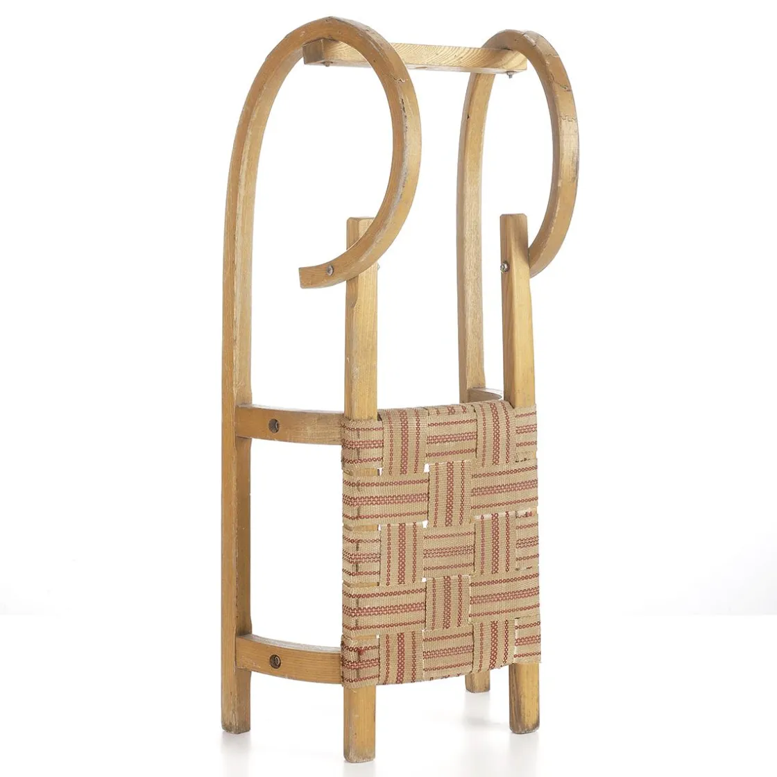 DecoWoerner Decoración Natural|Decoración Temática>Trineo De "cuernos" Auténtico, Longitud: 100 Cm
