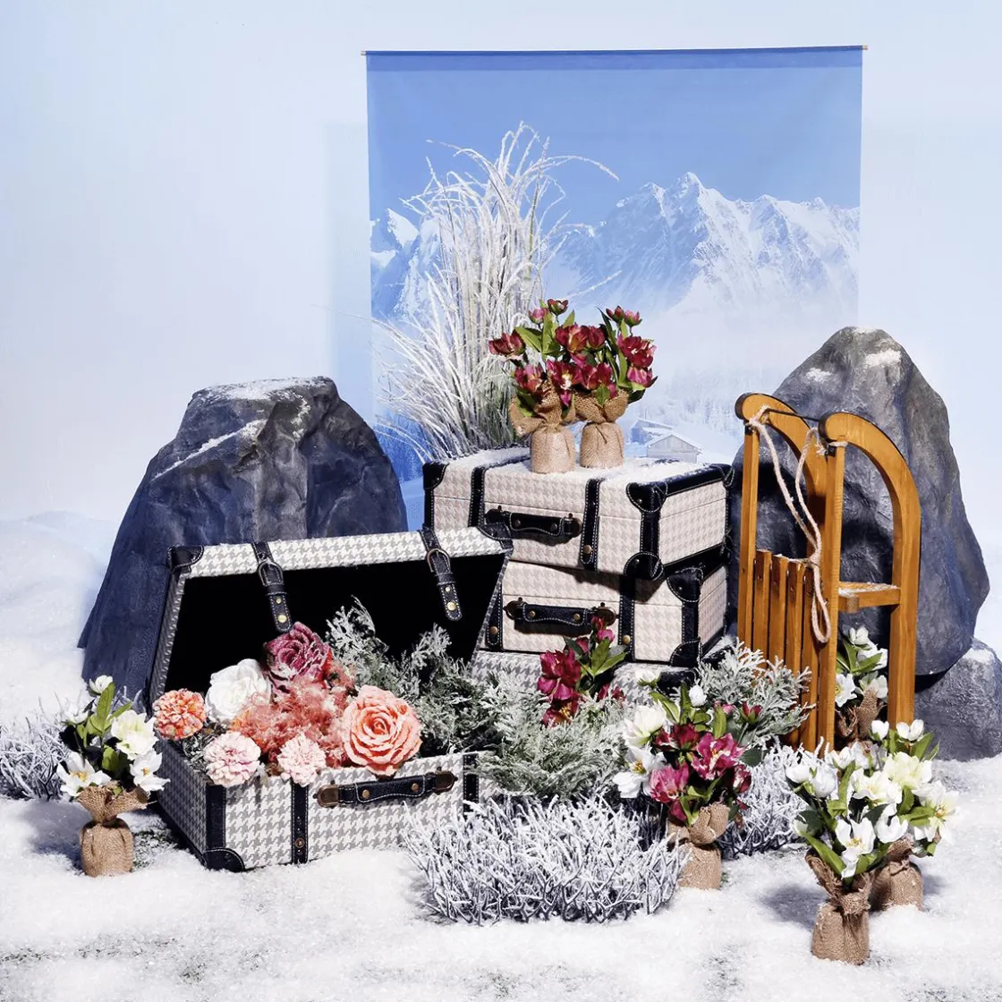 DecoWoerner Decoración De Invierno>Trineo Decorativo, 62 Cm