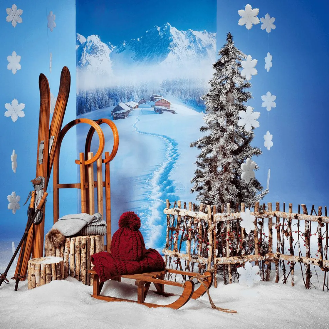 DecoWoerner Decoración De Invierno>Trineo Decorativo, 62 Cm