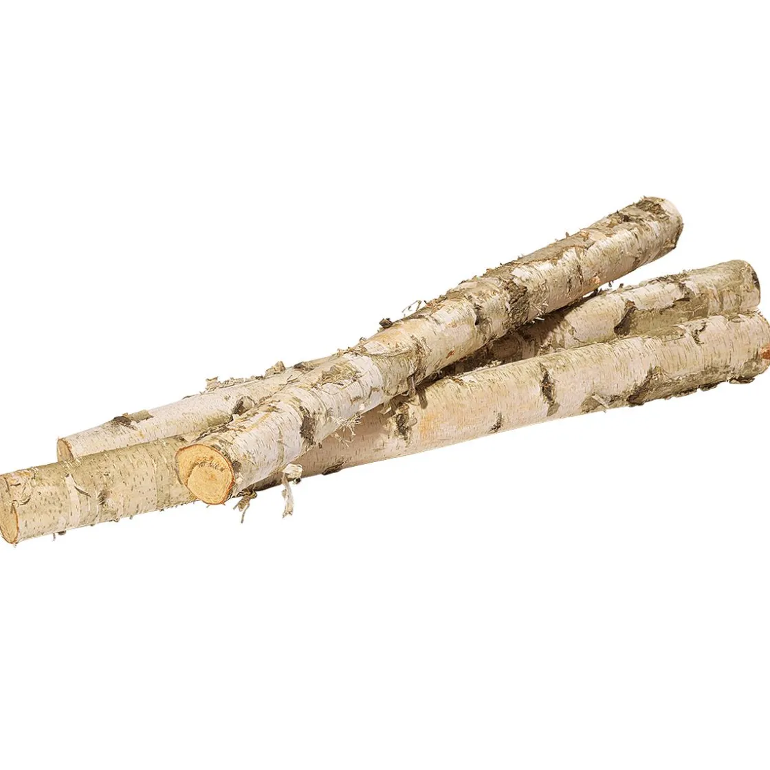 DecoWoerner Decoración Natural>Tronco De Abedul 100 Cm Aprox. 6-10 Cm Ø