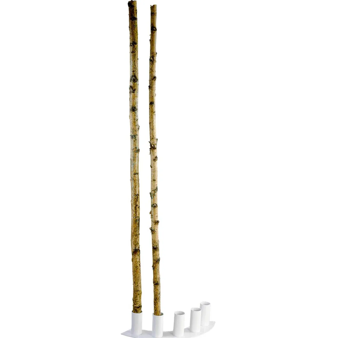 DecoWoerner Decoración Natural|Decoración Temática>Troncos De Abedul Decorativos, 170 Cm, 5 Piezas