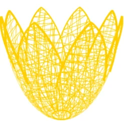 DecoWoerner Decoración De Verano|Decoración De Primavera>Tulipán 3D De Malla De Fibra 102 X 100 Cm