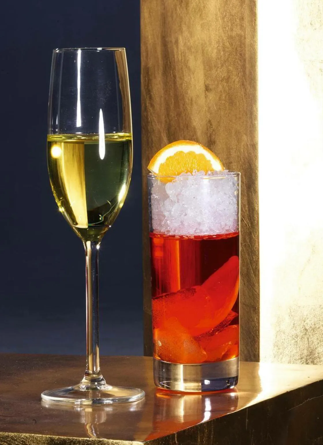DecoWoerner Decoración Temática|Bebidas>Vaso De Champán Alimento De Imitación Altura 24 Cm