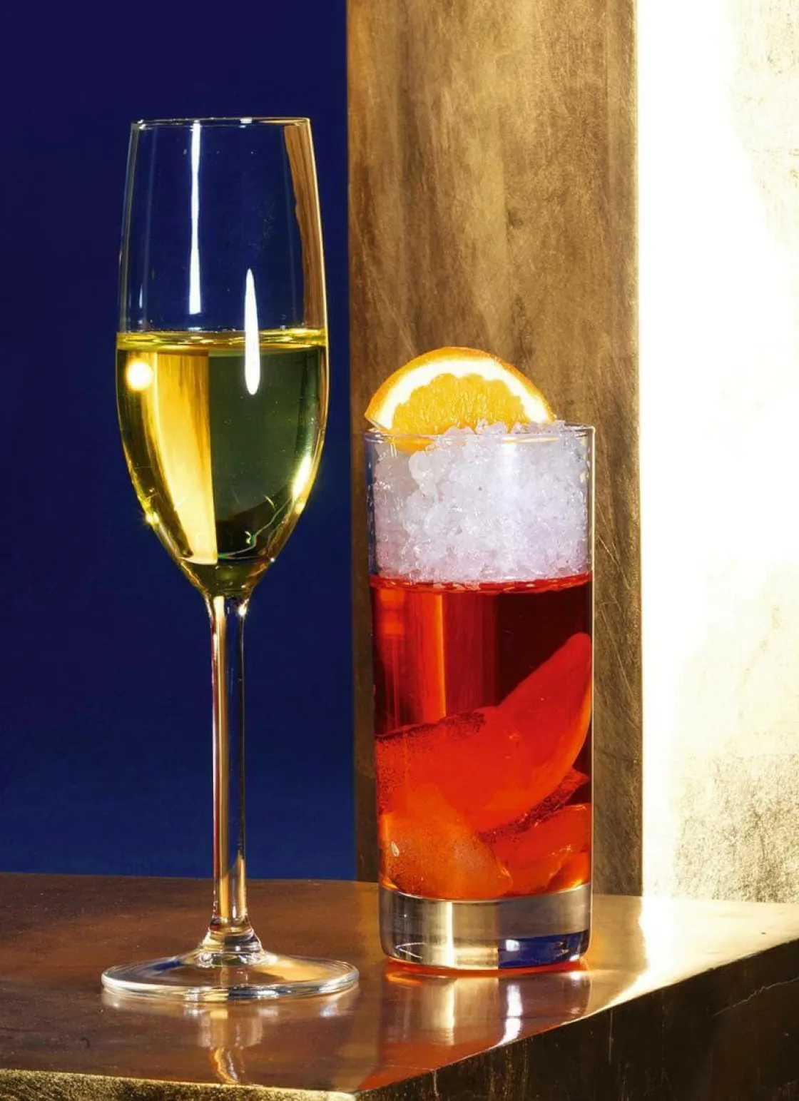DecoWoerner Decoración Temática|Bebidas>Vaso De Champán Alimento De Imitación Altura 24 Cm
