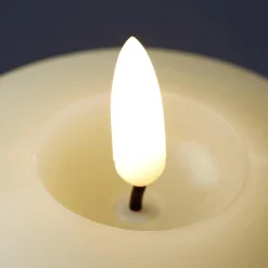 DecoWoerner Luz Decorativa|Figuras De Navidad>Vela De Cera LED 7,5 X 11,5 Cm