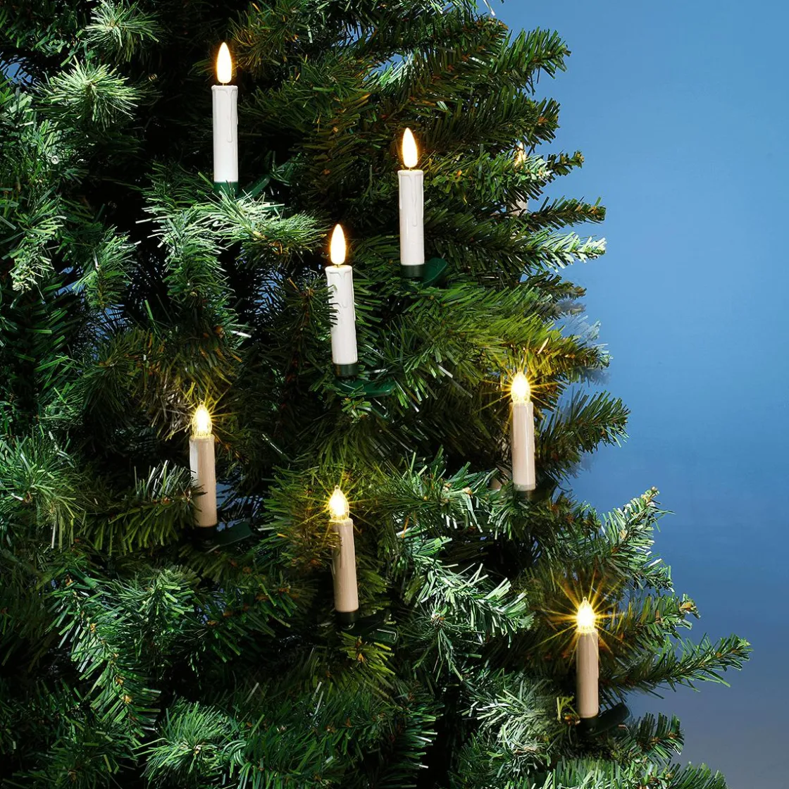 DecoWoerner Luz Decorativa|Luces De Navidad>Velas Decorativas LED Cálido 10 Cm