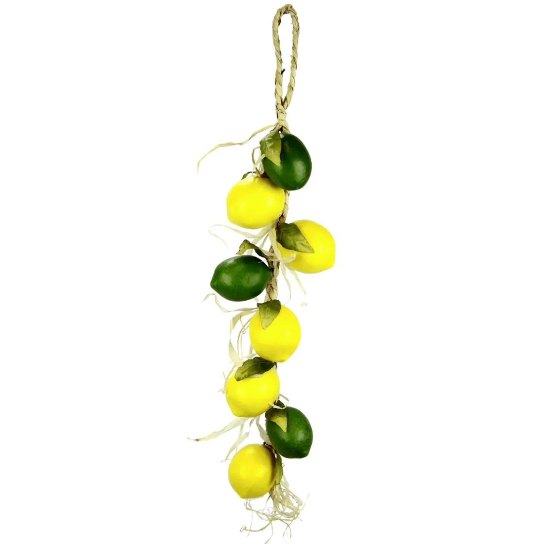 DecoWoerner Frutas>Vid Artificial Lima Limón 53 Cm