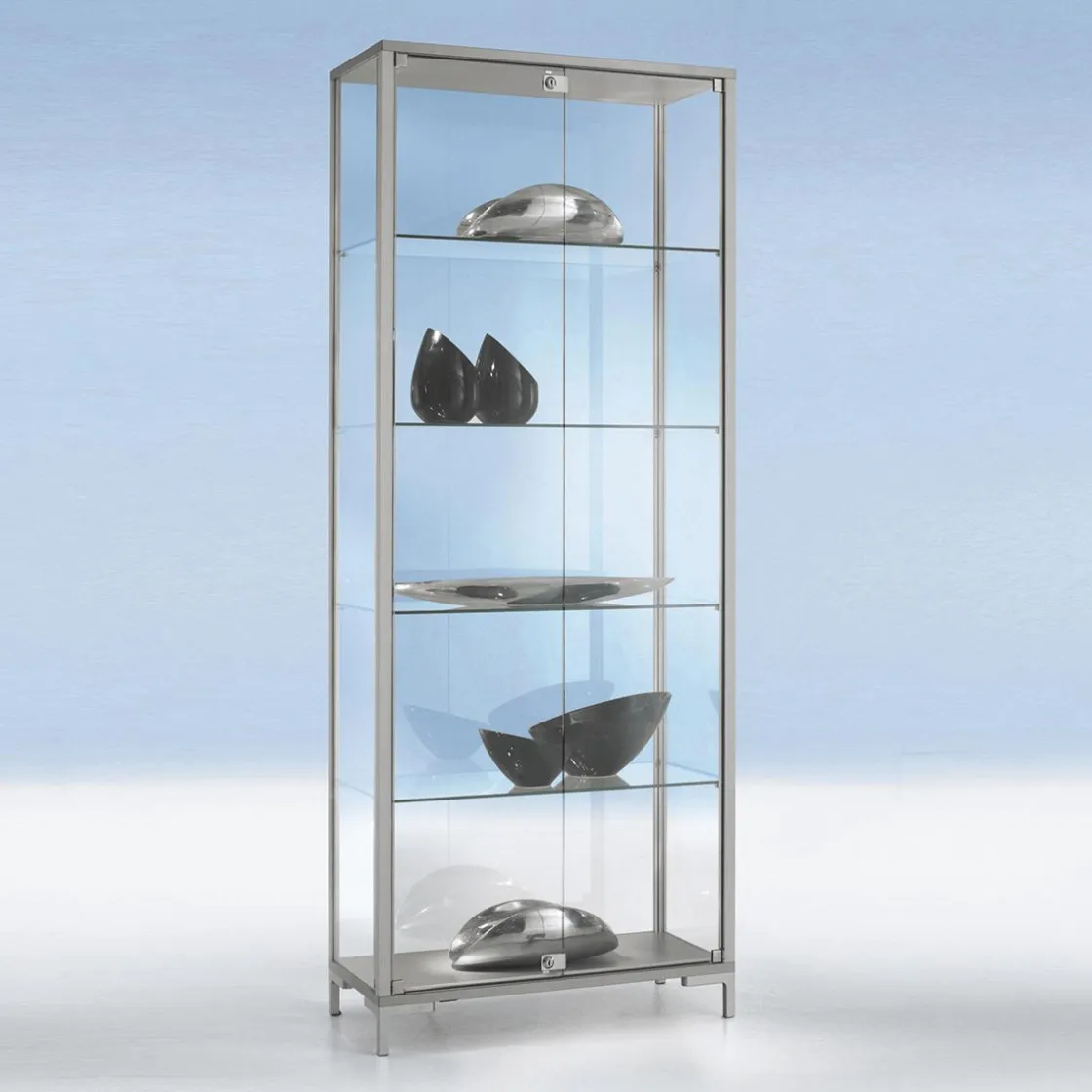 DecoWoerner Expositores Para Tiendas>Vitrina De Pie, 186 X 80 X 40 Cm