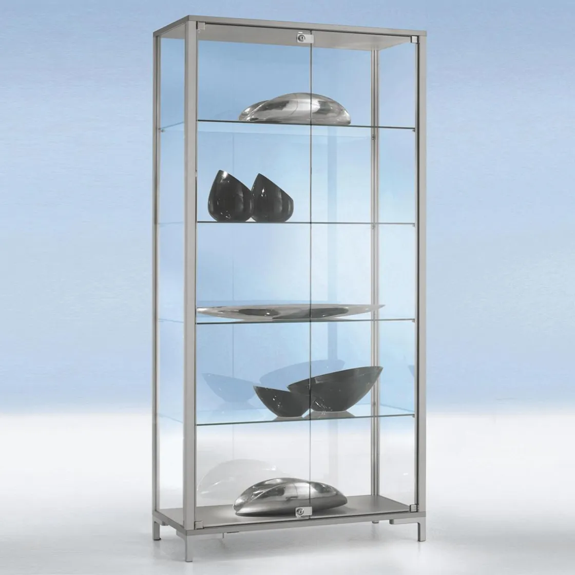DecoWoerner Expositores Para Tiendas>Vitrina De Pie, 186 X 100 X 40 Cm