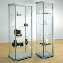 DecoWoerner Expositores Para Tiendas>Vitrina Rectangular, Anchura 85 Cm